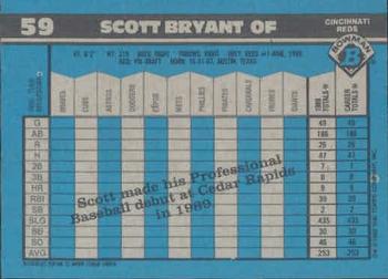 Scott Bryant  baseball card collectible - Main Image 2