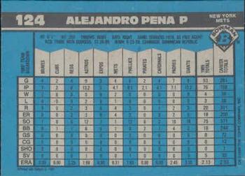 Alejandro Pena  baseball card collectible - Main Image 2