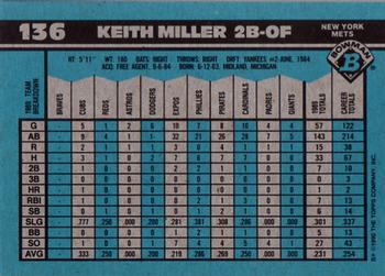 Keith Miller  baseball card collectible - Main Image 2