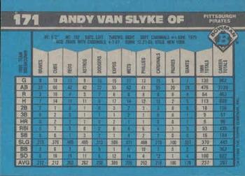 Andy Van Slyke  baseball card collectible - Main Image 2