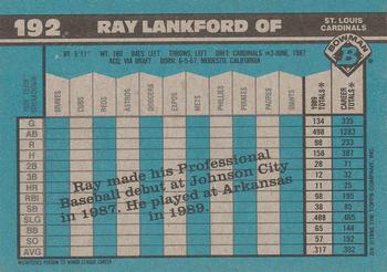 Ray Lankford  baseball card collectible - Main Image 2