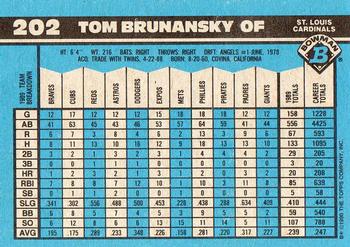 Tom Brunansky  baseball card collectible - Main Image 2