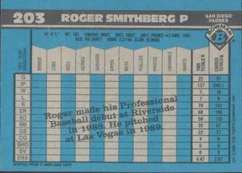Roger Smithberg  baseball card collectible - Main Image 2