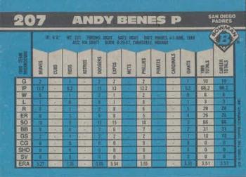 Andy Benes  baseball card collectible - Main Image 2
