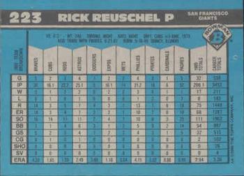 Rick Reuschel  baseball card collectible - Main Image 2