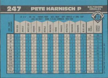 Pete Harnisch  baseball card collectible - Main Image 2