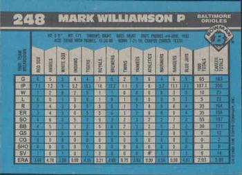 Mark Williamson  baseball card collectible - Main Image 2