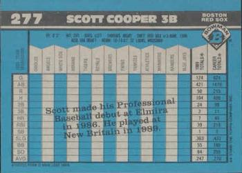 Scott Cooper  baseball card collectible - Main Image 2