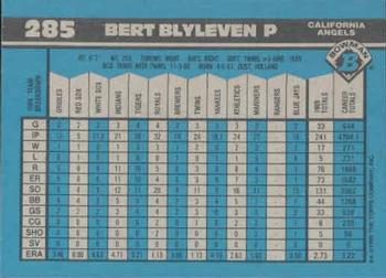 Bert Blyleven  baseball card collectible - Main Image 2