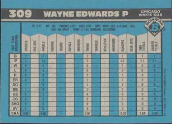 Wayne Edwards  baseball card collectible - Main Image 2