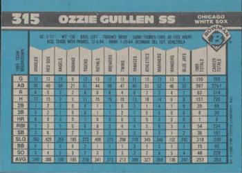 Ozzie Guillen  baseball card collectible - Main Image 2