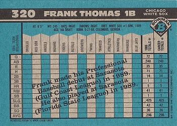 Frank Thomas  baseball card collectible - Main Image 2