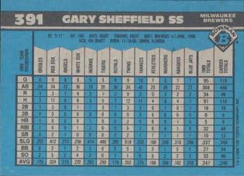 Gary Sheffield  baseball card collectible - Main Image 2