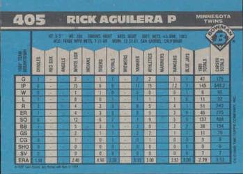 Rick Aguilera  baseball card collectible - Main Image 2