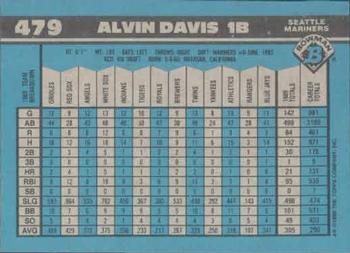 Alvin Davis  baseball card collectible - Main Image 2