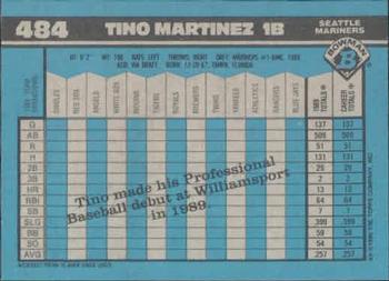 Tino Martinez  baseball card collectible - Main Image 2