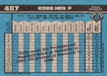 Robb Nen  baseball card collectible - Main Image 2