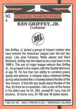 Ken Griffey Jr.  baseball card collectible - Main Image 2