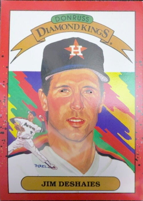 Jim Deshaies  baseball card collectible - Main Image 3
