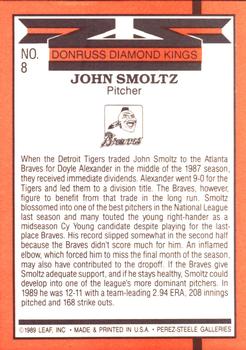 John Smoltz  baseball card collectible - Main Image 2