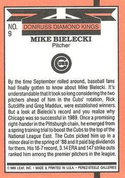 Mike Bielecki  baseball card collectible - Main Image 2