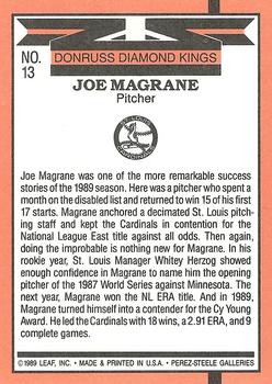 Joe Magrane  baseball card collectible - Main Image 2