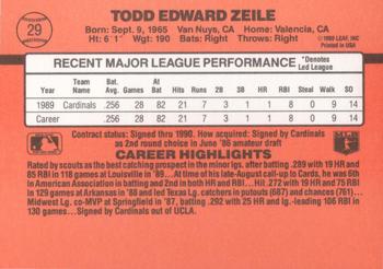 Todd Zeile  baseball card collectible - Main Image 2