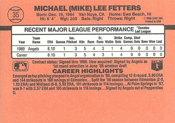 Mike Fetters  baseball card collectible - Main Image 2