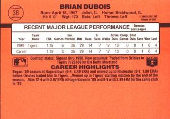 Brian DuBois  baseball card collectible - Main Image 2