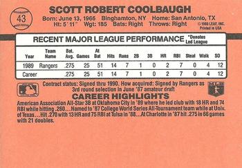 Scott Coolbaugh  baseball card collectible - Main Image 2