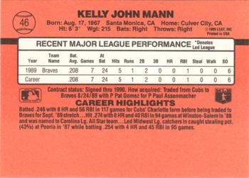 Kelly Mann  baseball card collectible - Main Image 2