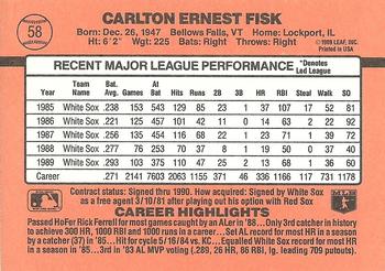 Carlton Fisk  baseball card collectible - Main Image 2