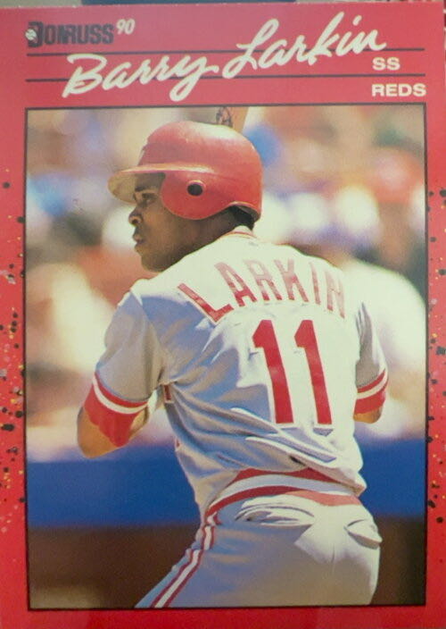 Barry Larkin  baseball card collectible - Main Image 3
