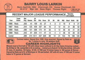 Barry Larkin  baseball card collectible - Main Image 2