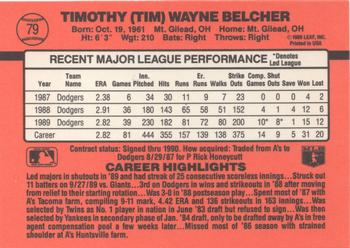 Tim Belcher  baseball card collectible - Main Image 2