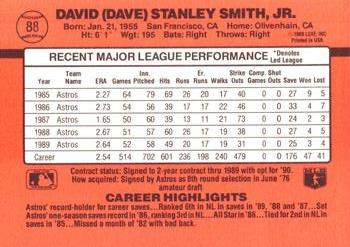 Dave Smith  baseball card collectible - Main Image 2
