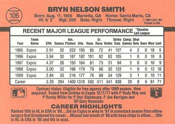 Bryn Smith  baseball card collectible - Main Image 2