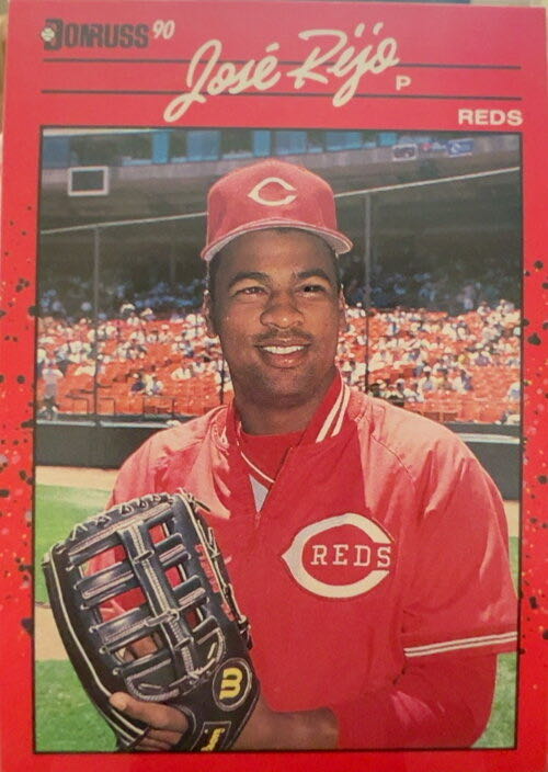 Jose Rijo  baseball card collectible - Main Image 3