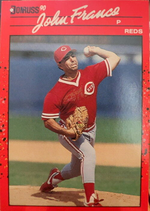 John Franco  baseball card collectible - Main Image 3