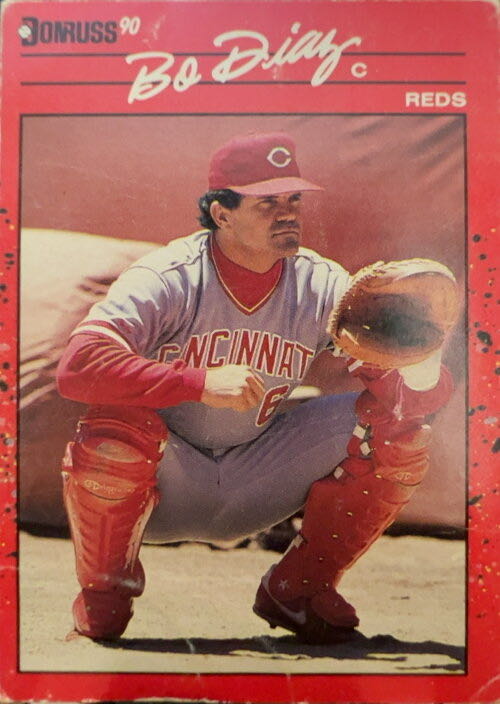Bo Diaz  baseball card collectible - Main Image 3