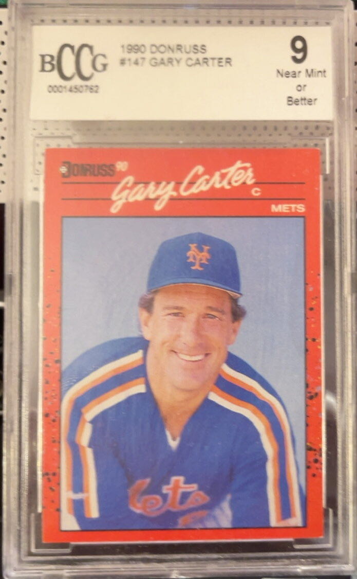 Gary Carter  baseball card collectible - Main Image 4