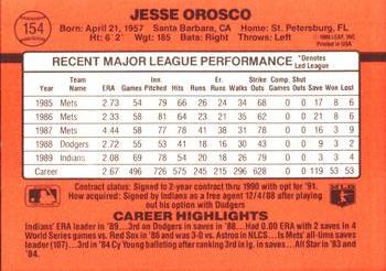 Jesse Orosco  baseball card collectible - Main Image 2