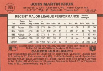 John Kruk  baseball card collectible - Main Image 2