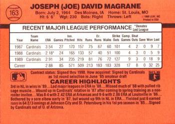 Joe Magrane  baseball card collectible - Main Image 2