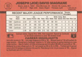 Joe Magrane  baseball card collectible - Main Image 2