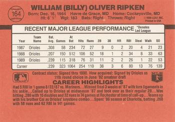 Billy Ripken  baseball card collectible - Main Image 2