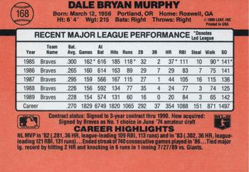 Dale Murphy  baseball card collectible - Main Image 2