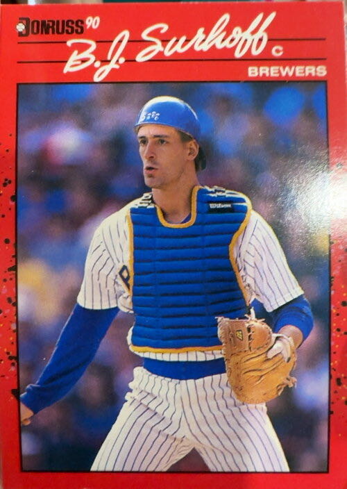 B.J. Surhoff  baseball card collectible - Main Image 3