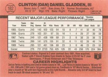 Dan Gladden  baseball card collectible - Main Image 2