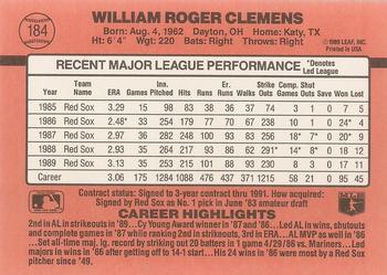 Roger Clemens  baseball card collectible - Main Image 2